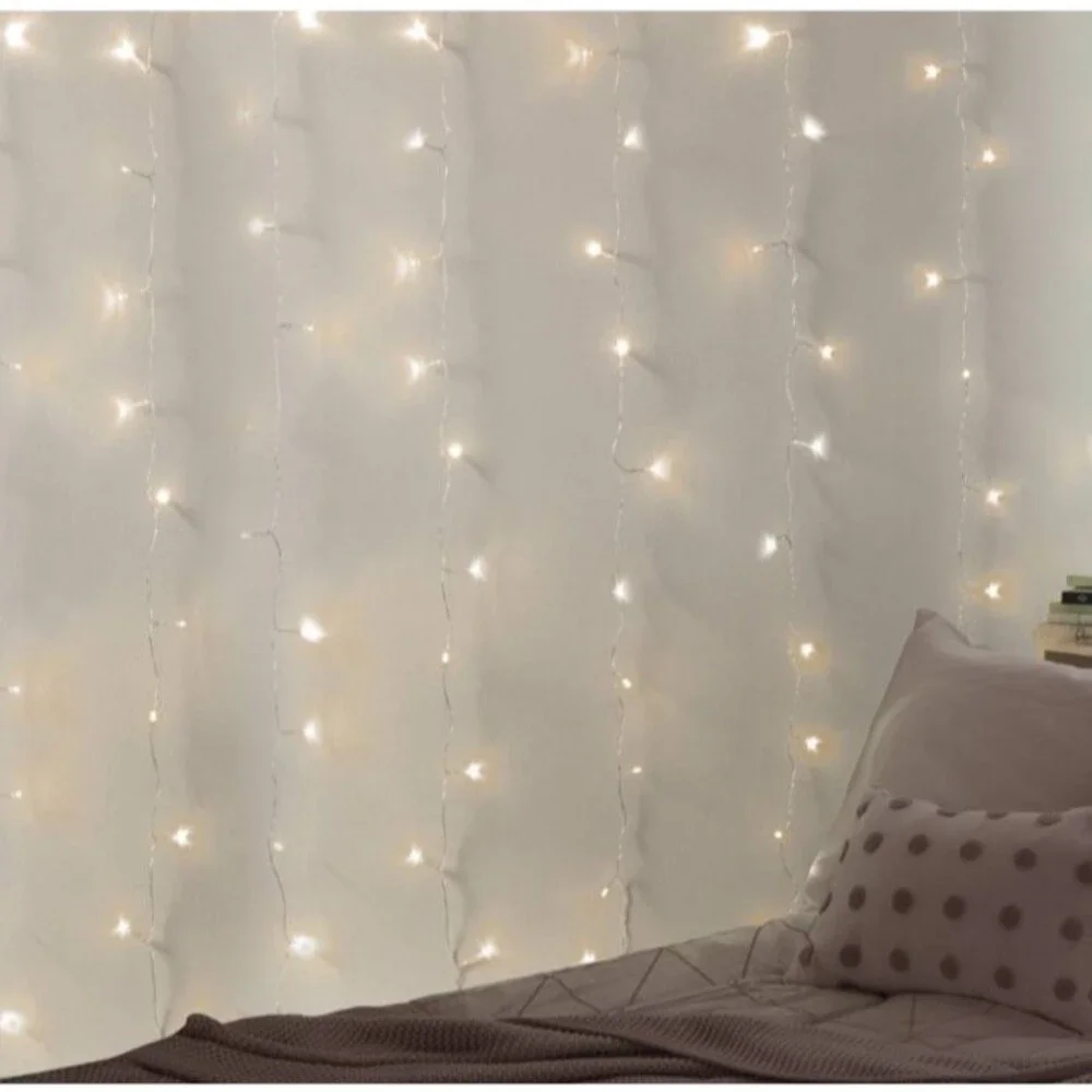 WEST & ARROW Curtain String Light With Remote ,USB OR Battery Operated ,Choose